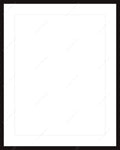 Empty frame for paper item