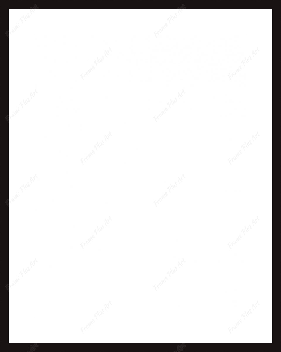 Empty frame for paper item