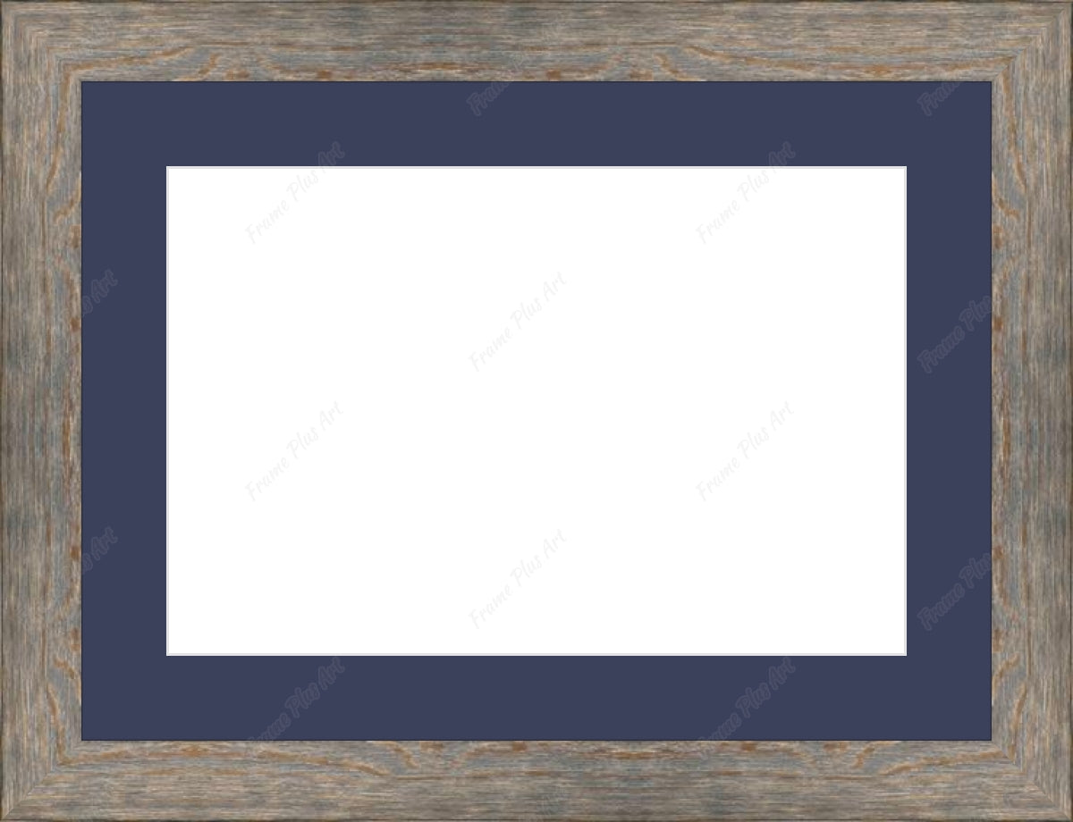 Frame with mat & glazing