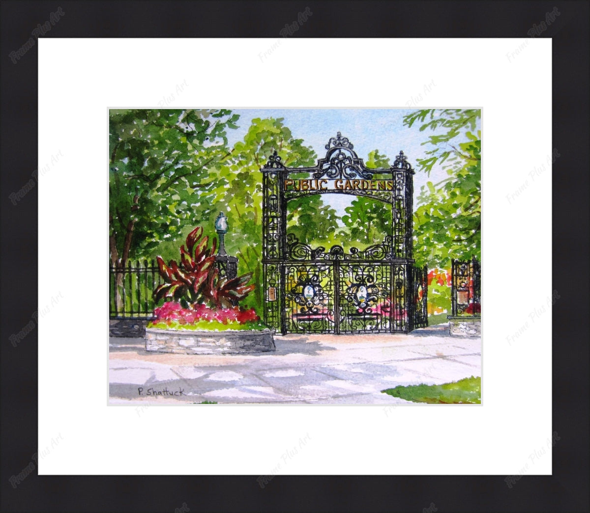 The Garden Gates, Halifax $30.00 (8 x 10 inches in size)