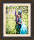 Frame with mat & glazing