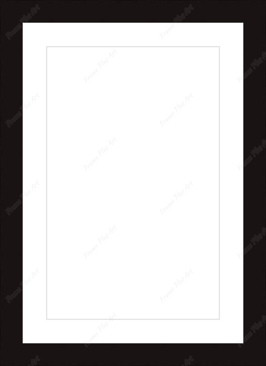 Empty frame for paper item