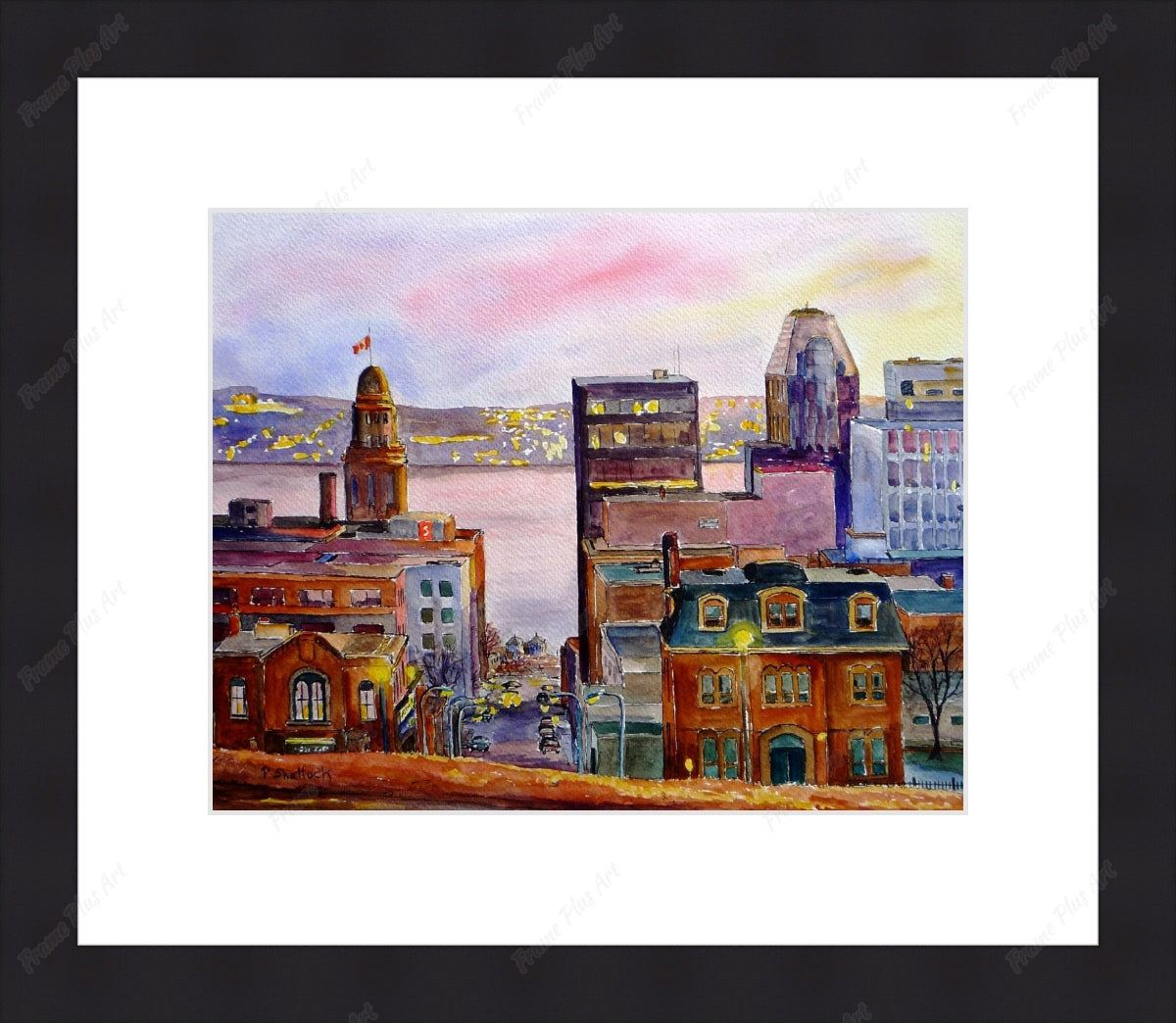 Dawn over Prince Street, Halifax $30.00 (8 x 10 inches in size)