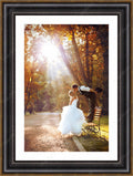 Frame with mat & glazing