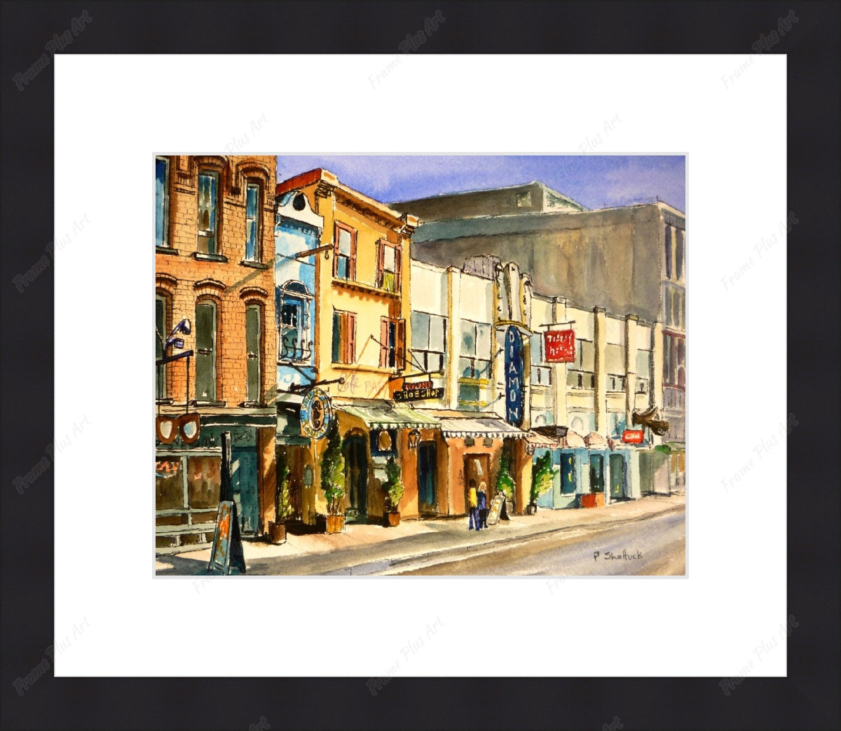 "Quiet Day on Argyle Street" Halifax, Nova Scotia $30.00 (8 x 10