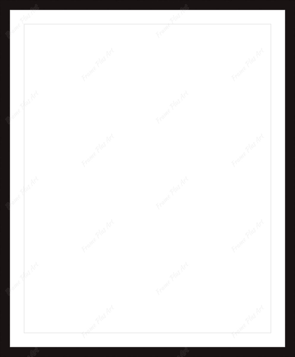 Empty frame for paper item
