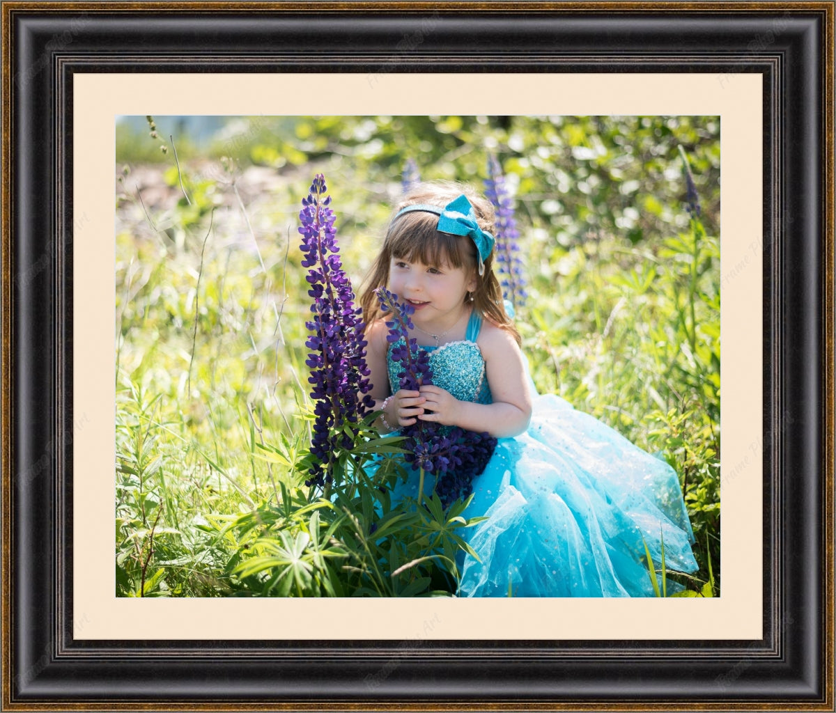 Frame with mat & glazing