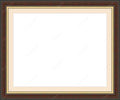 Empty frame for paper item