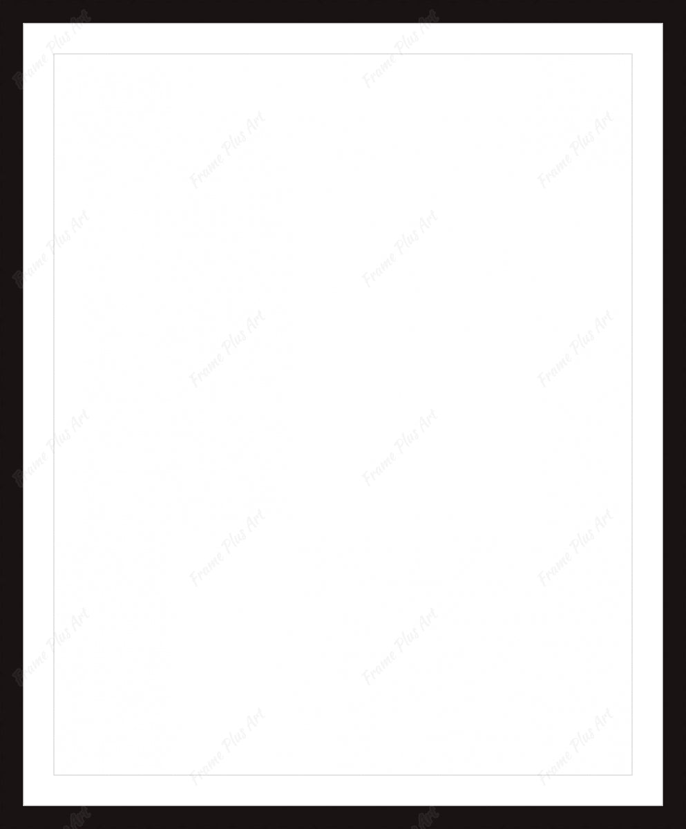Empty frame for paper item
