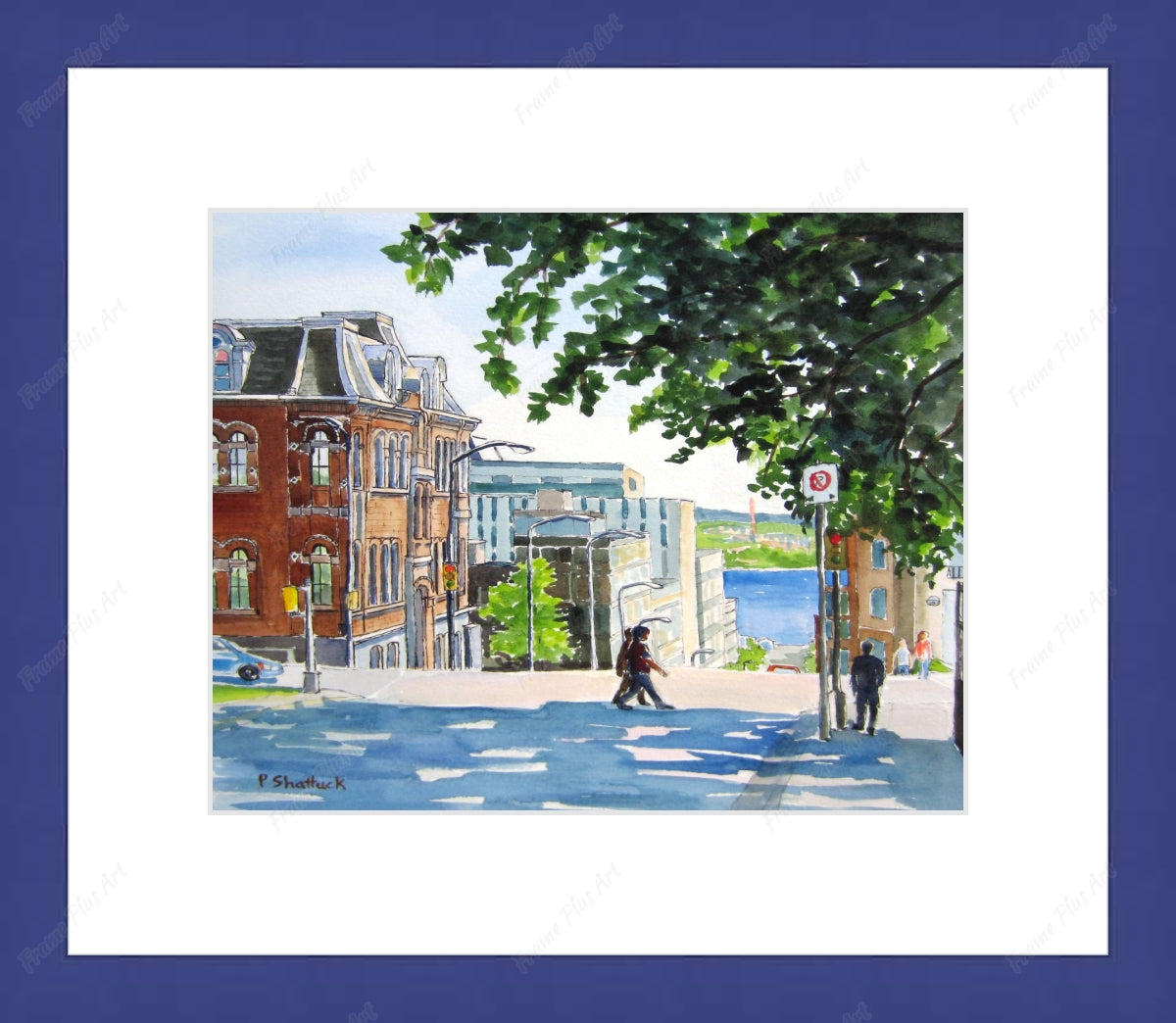 Going down Sackville Street, Halifax $30.00 (8 x 10 inches in si
