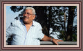 Framed print with mat & glazing