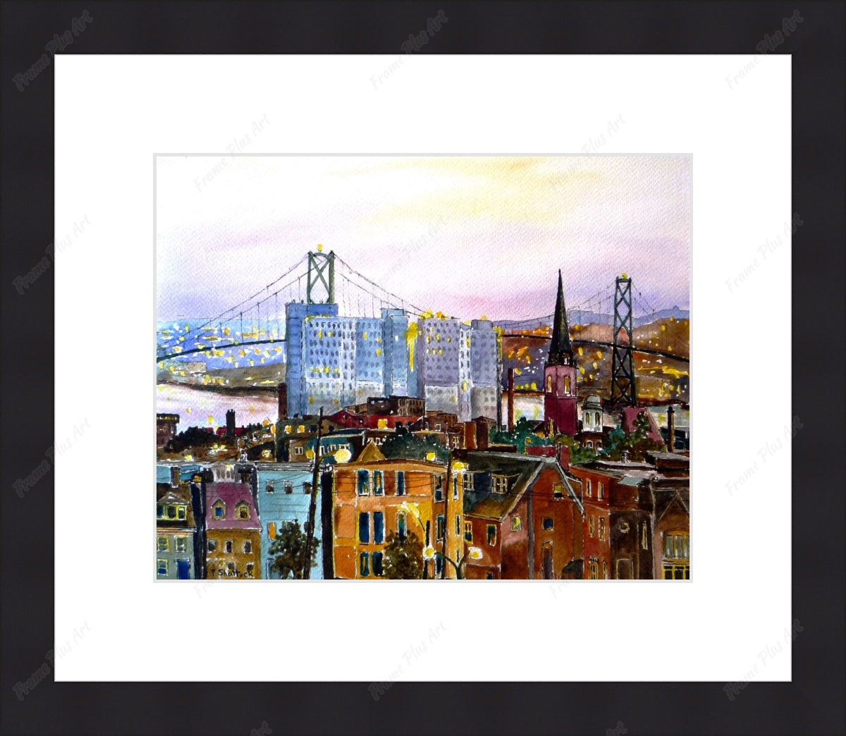 Good Morning Halifax, Nova Scotia $30.00 (8 x 10 inches in size)