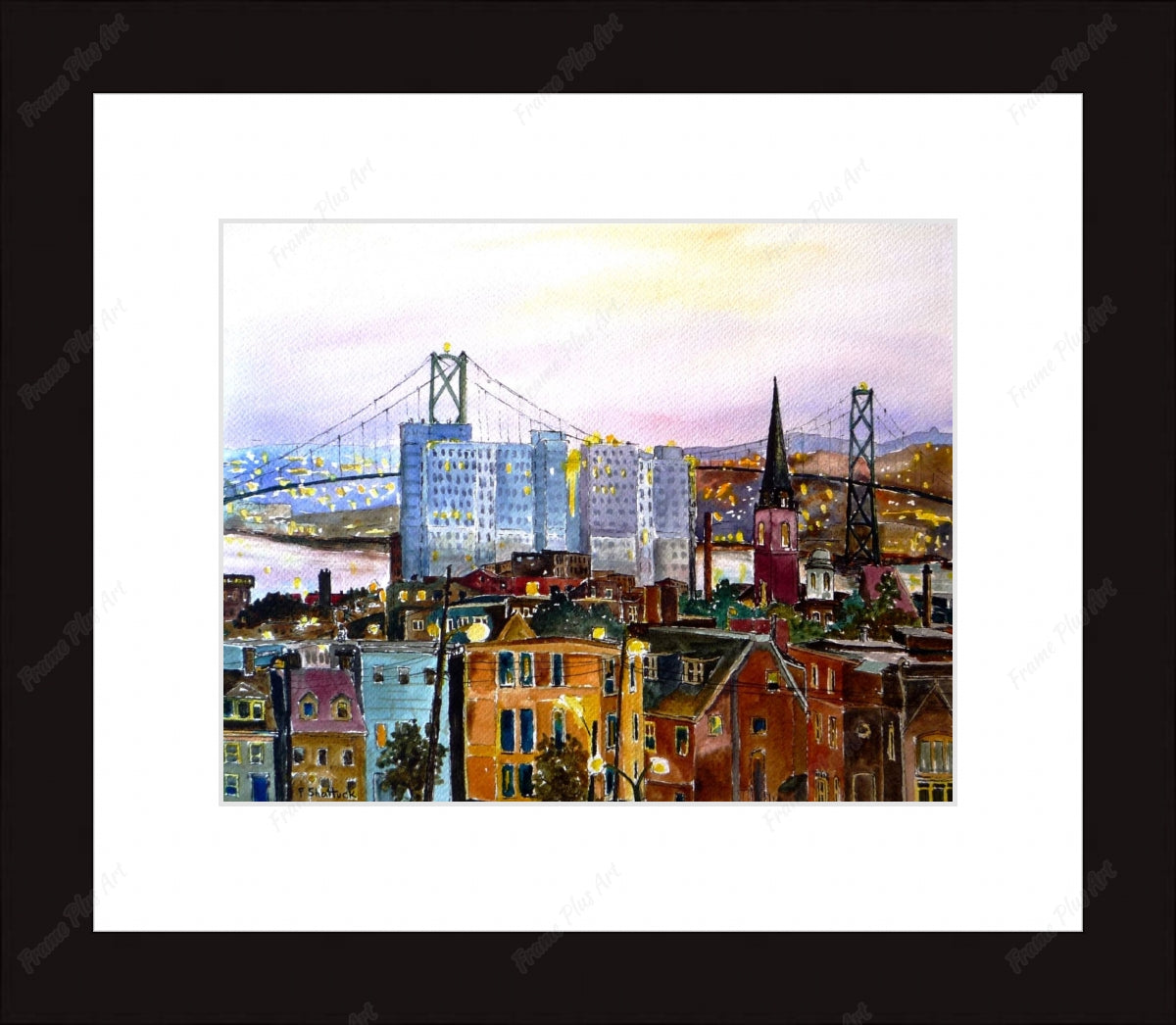 Good Morning Halifax, Nova Scotia $30.00 (8 x 10 inches in size)