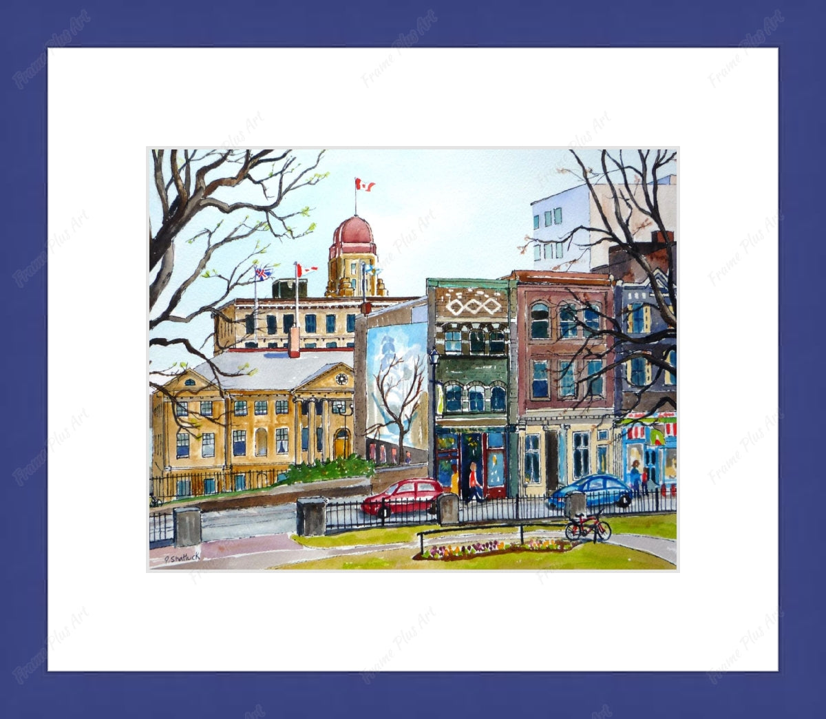 Early Spring, Barrington Street, Halifax $30.00 (8 x 10 inches i